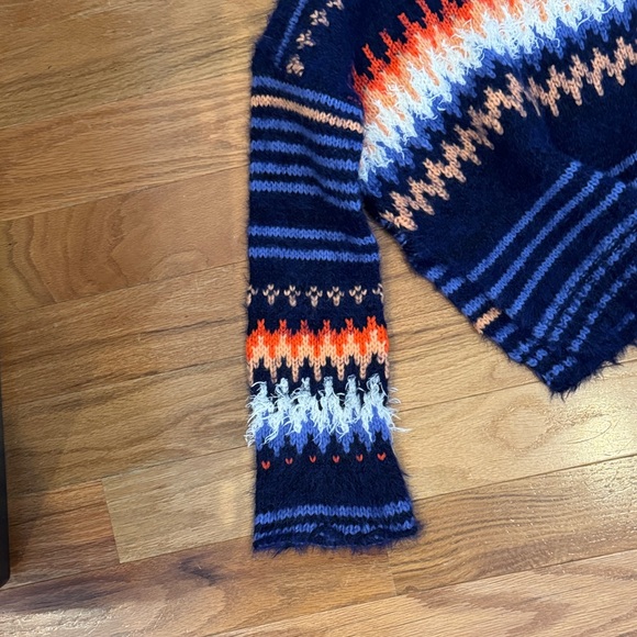 NWT Free People Women’s Multicolor Sweater Sz. XS - Picture 4 of 6